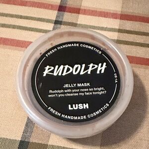 Lush Rudolph Jelly Mask - Cream Delight Slightly passed fresh by date 12/25